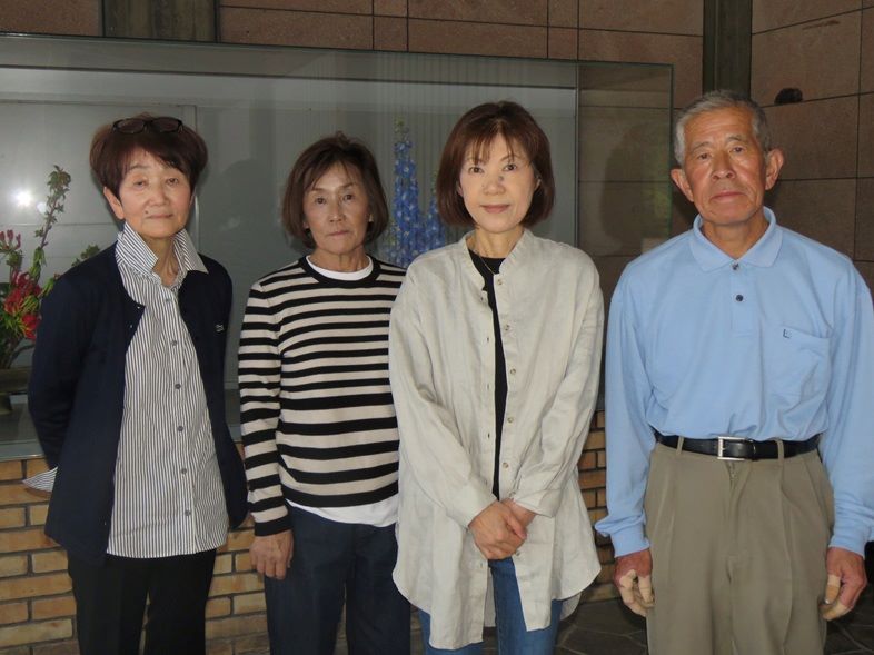 4月13日の生け花（古流茂風会 代表 大藤 茂風 先生）