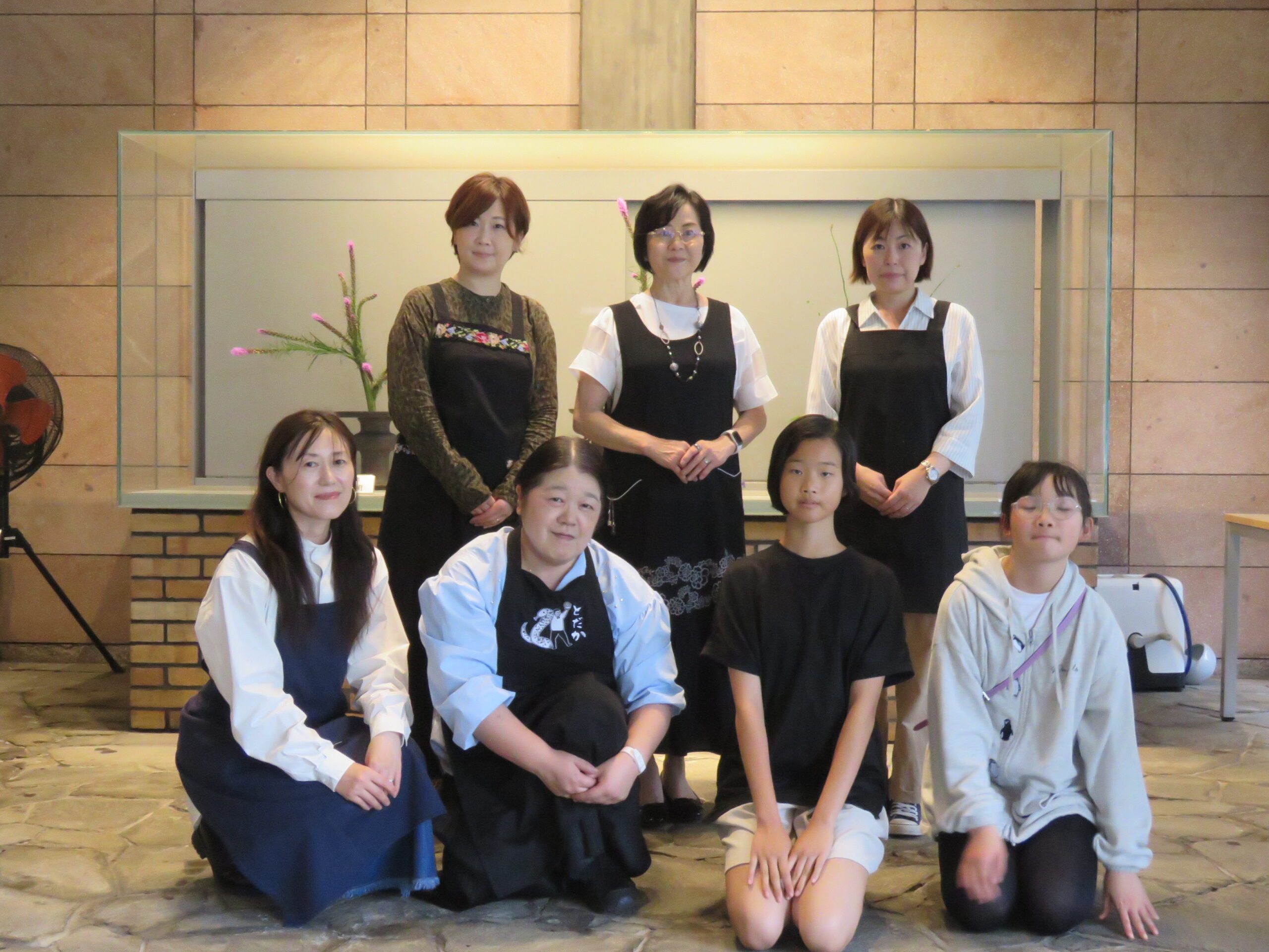 ６月２０日(土)の生け花（古流正華道：代表 芦沢 千啓 先生）