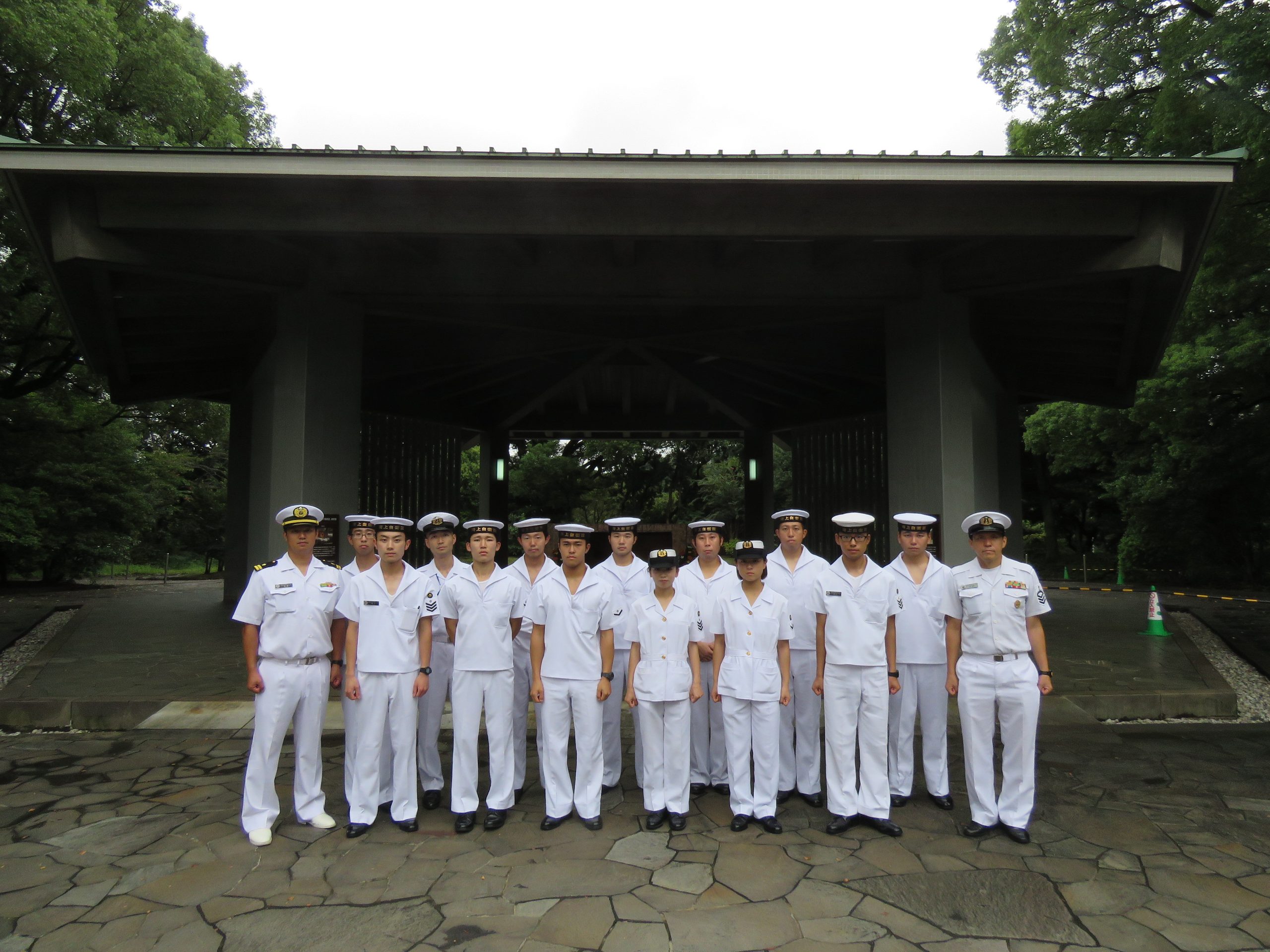 9/30 海上自衛隊横須賀艦隊基地隊初任海士研修